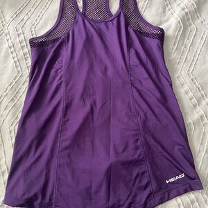 HEAD Women's Vibrant Purple Tank Top